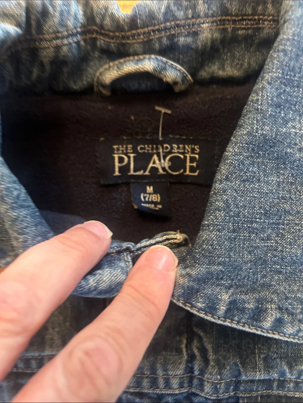 The Children's Place Blue Denim Jean Jacket for Kids